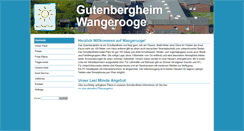 Desktop Screenshot of gutenbergheim.de